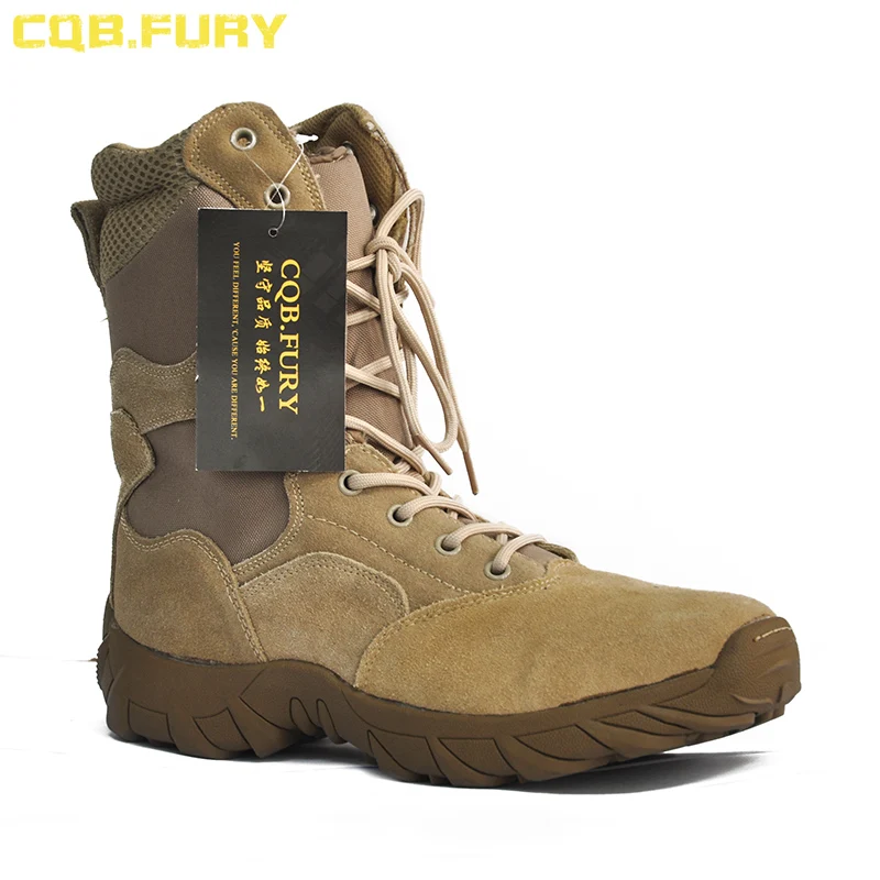 CQB.FURY осенние военные тактические ботинки унисекс из микрофибры для пустыни