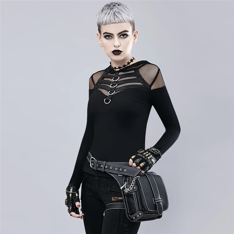  Halloween Cosplay Steampunk Retro Pocket Outdoor Multi-Function Shoulder Messenger Bag PUBG Bag For