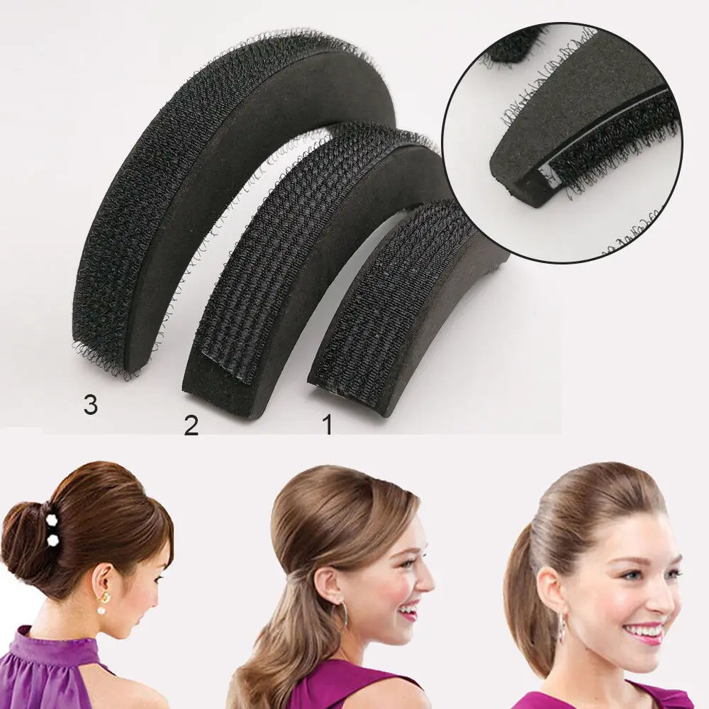 

3Pcs/set Braid Maintenance Hair Pads Hair Volume Increase Puff Sponge Pad Bump Up Insert Base DIY Styling Tools Hair Sponge