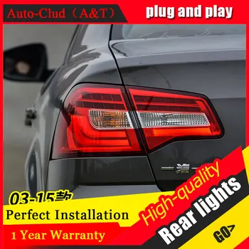 

New LED Taillights Assembly For VW Bora 2013-2015 LED Rear Lamp Brake Reverse Light Rear Back Up Lamp DRL Car Tail lights