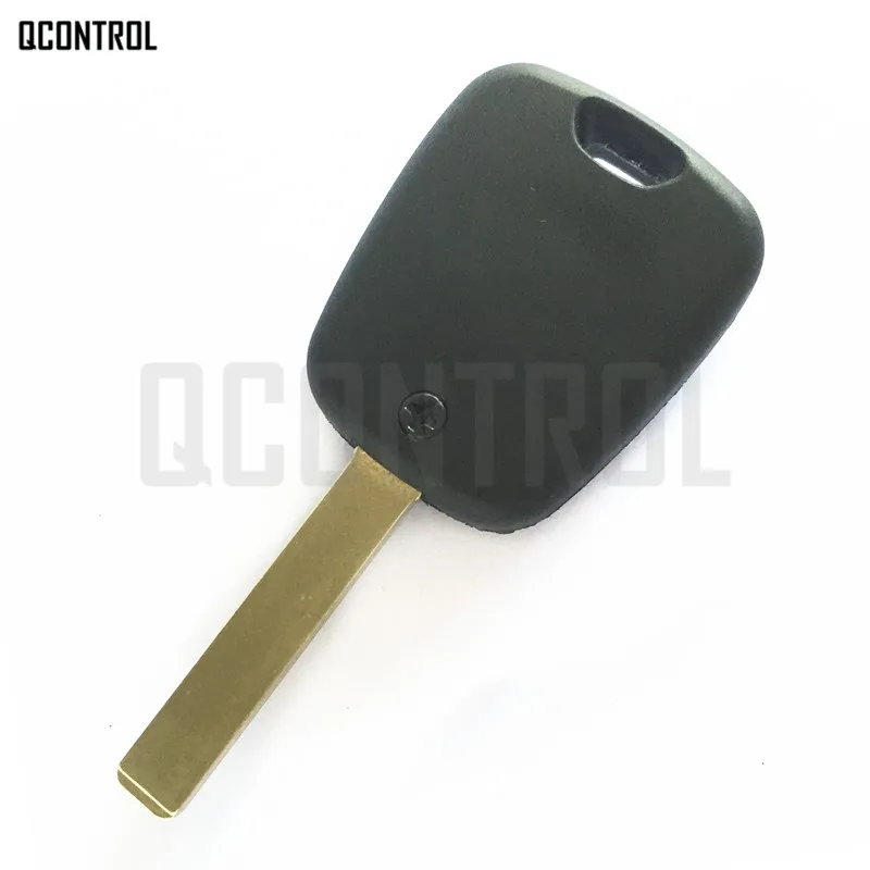 QCONTROL Автомобильный Дистанционный Ключ DIY для CITROEN C2/C3 Pluriel, 2003-2006, 2 кнопки полный ключ