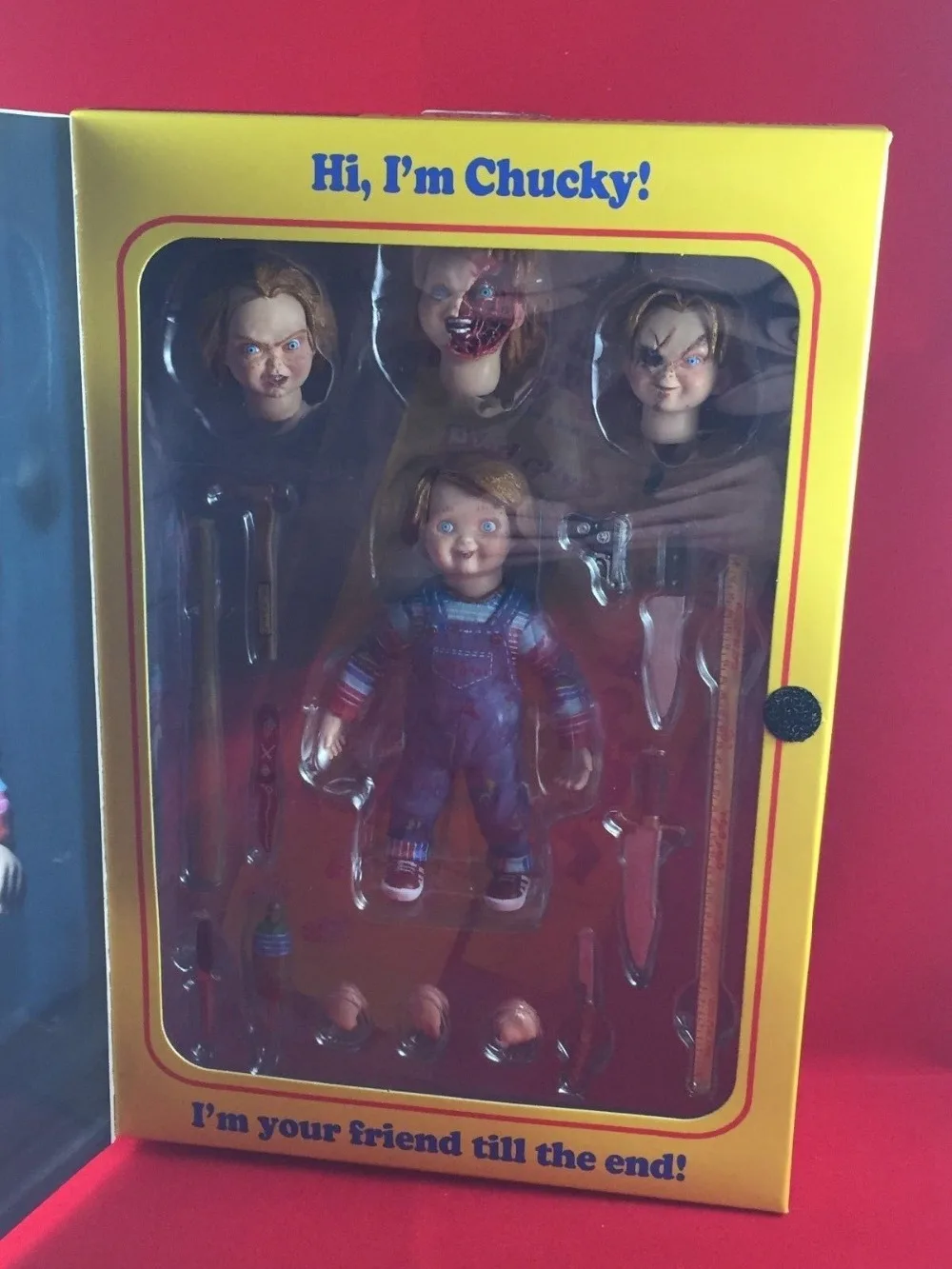 Лидер продаж Классический террор фильм Childs Play Good Guys конечная Чаки NECA 10 см фигурка игрушки