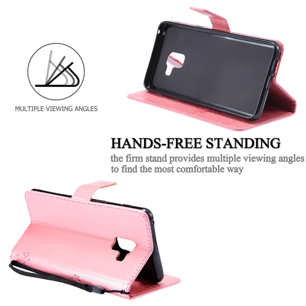 الوجه حقيبة لهاتف سامسونج غالاكسي A5 J1 2016 A3 2017 بو الجلود + محفظة غطاء ل كوكه سامسونج غالاكسي J3 J7 J5 2017 جراب هاتف