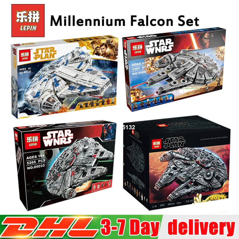 Lego Star Wars Millennium Lepin Millennium Falcon 05007 05007