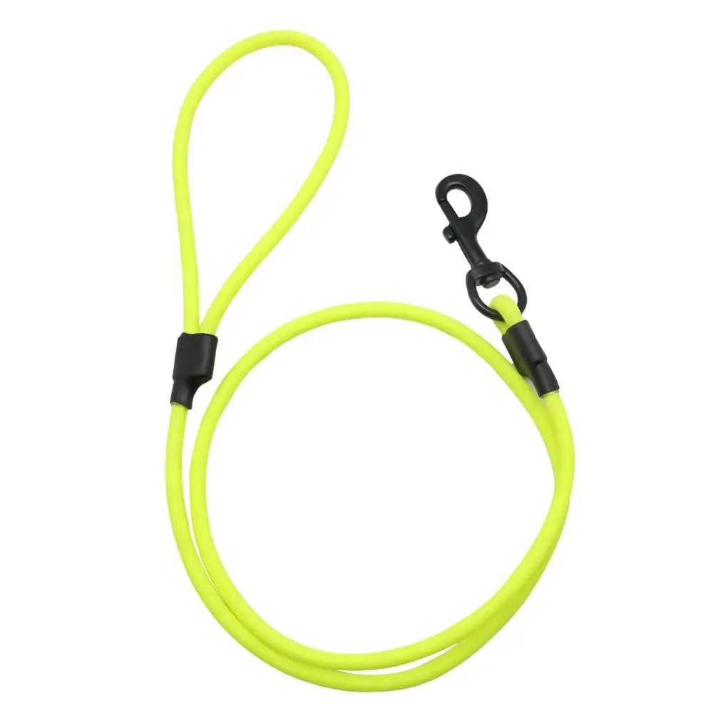 [Nimble] Round Dog Leash for Pet Lead Leash Dogs Cats Anti-bite PVC material Waterproof and deodorant easy to clean Dog supplies 