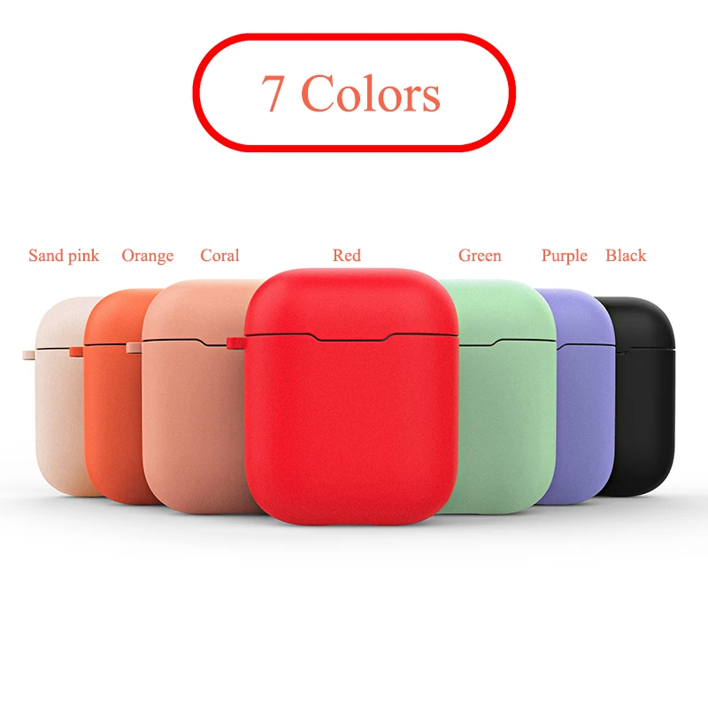 

Fresh Fragrant Smell Macron Color Soft Earphone Case For Airpods With Retail Box Silky TPU Protective Case For Airpods Anti-Lost