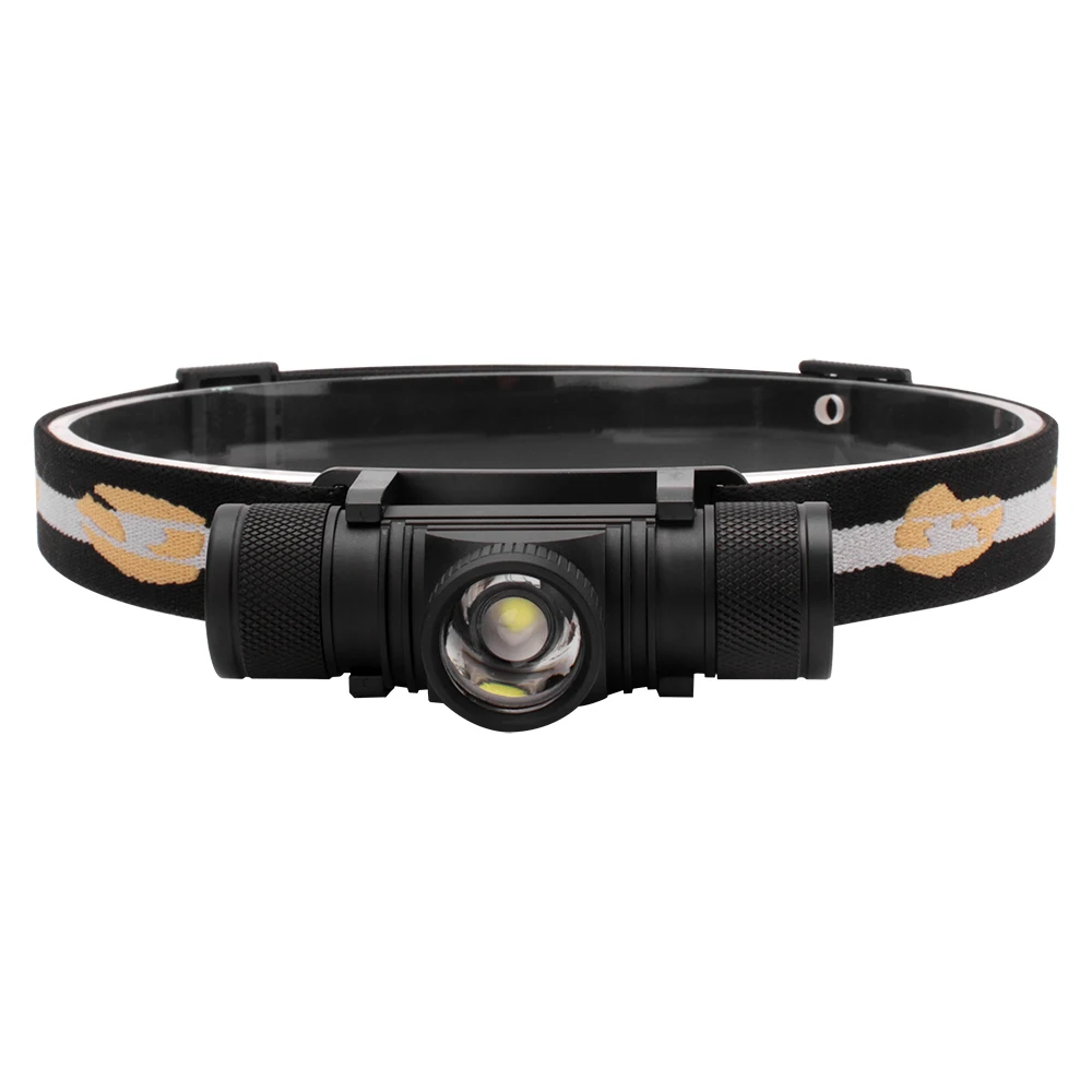 Preise BORUiT D20 2000 lumen XPG LED Scheinwerfer 4 Modus Zoom Scheinwerfer Rechargesble Kopf Taschenlampe Angeln Camping Taschenlampe 18650 Batterie