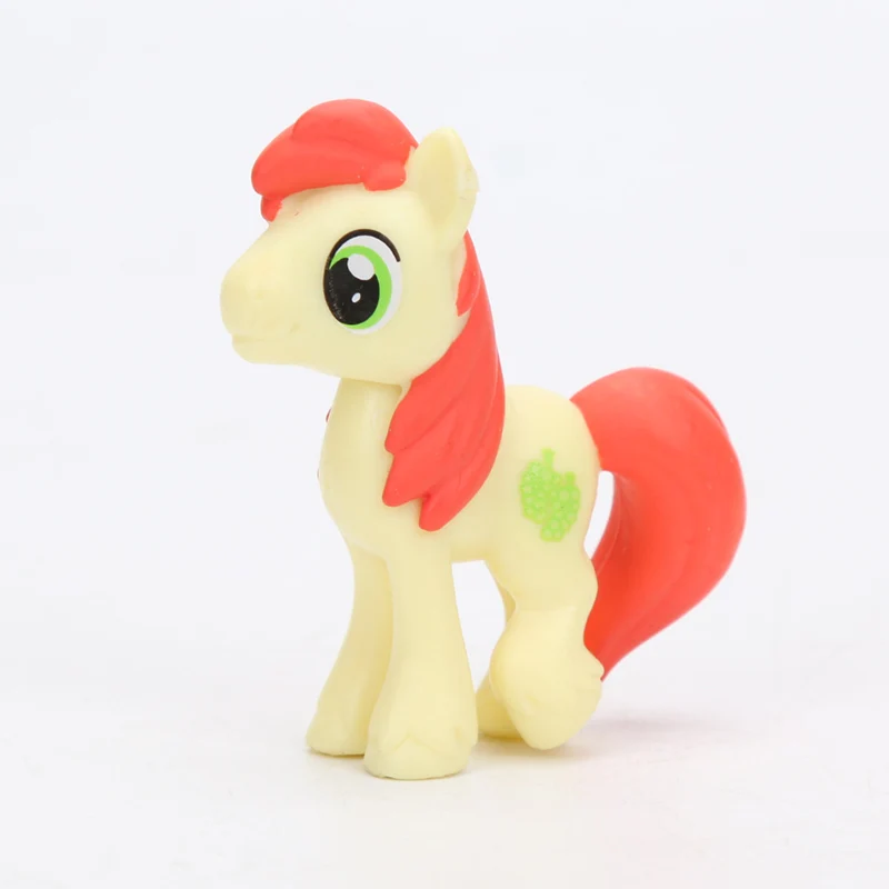 1 шт. игрушки My Little Pony Mini Pony ПВХ фигурки героев дискорд Радуга Дэш сумеречные искорки Спайк Пинки Пай DJ Pon-3 игрушки куклы