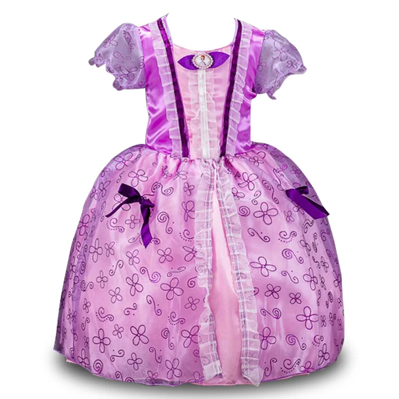 Маскарадное платье на Хэллоуин для девочек от 3 до 10 лет рождественские платья для девочек новогодние платья принцессы для девочек Одежда для девочек - Цвет: as picture