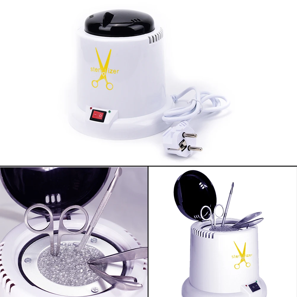 220-240V High Temperature Disinfection Sterilizer Box Tools 2 Style Nail Disinfect Tools  Nail Art Equipment Machine