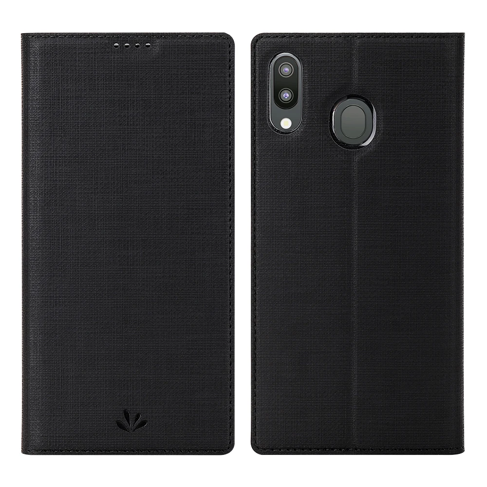 Роскошный тонкий кожаный чехол с откидной крышкой для samsung Galaxy M20 чехол-подставка чехол-книжка на магните чехол для samsung Galaxy M30 чехол для телефона