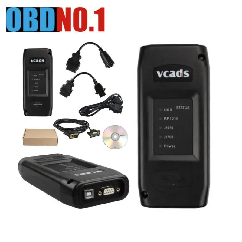 ZOLIZDA горячая Распродажа для Volvo Vcads грузовик диагностический инструмент VCADS Pro 2 40