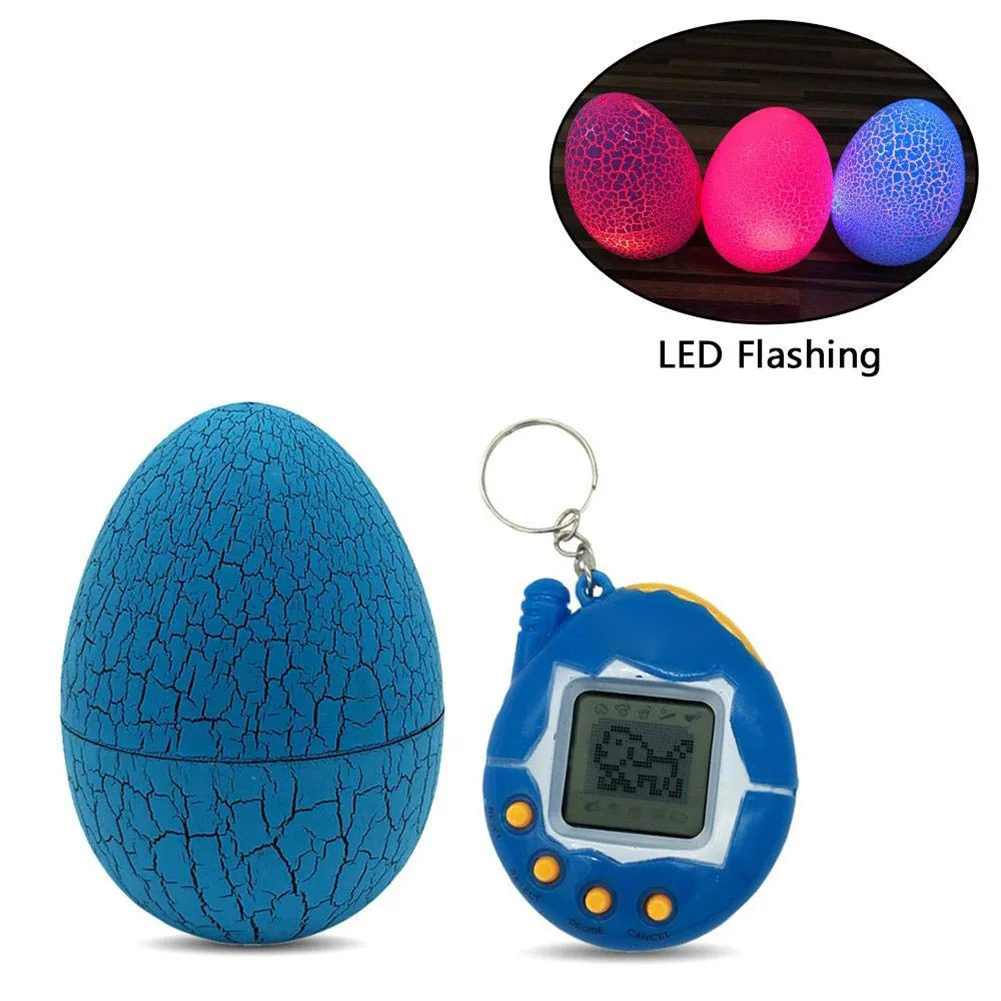 1 шт. электронное виртуальное яйцо питомец игрушка светодиодный мигающий динозавр Сюрприз подарок для детей YJS Прямая поставка