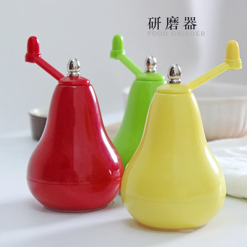 

The new creative fruit shape grinder Kitchen Kitchen Flower salt pepper mill