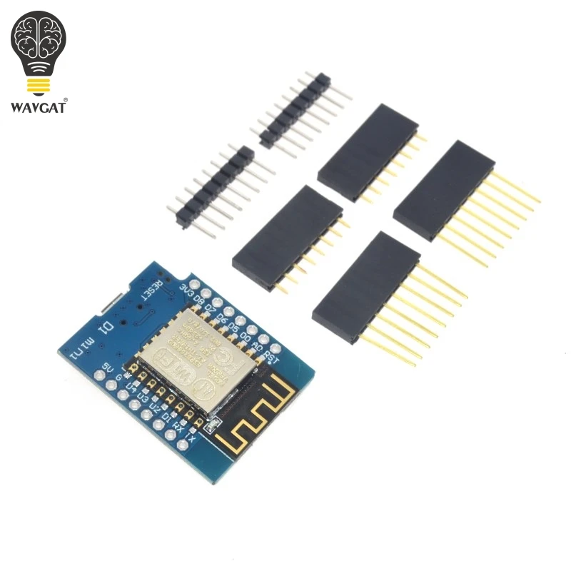 5 комплектов D1 mini NodeMcu 4 м байтов Lua Wi Fi Интернет вещей макетная плата ESP8266 от