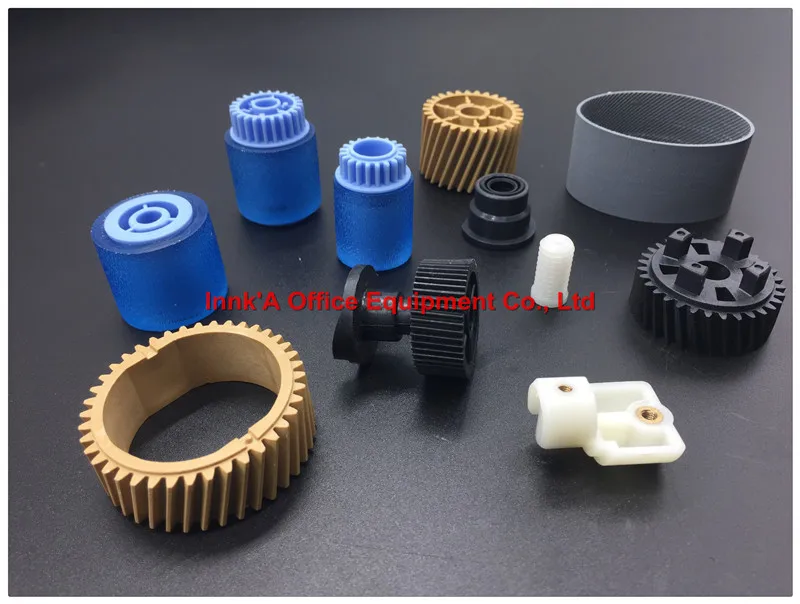 

1Set Fuser gear set , ADF belt. Pickuproller, Motor gear, Developer bushing For Ricoh AF 2075 1075 2060 MP7500 8000 550 551