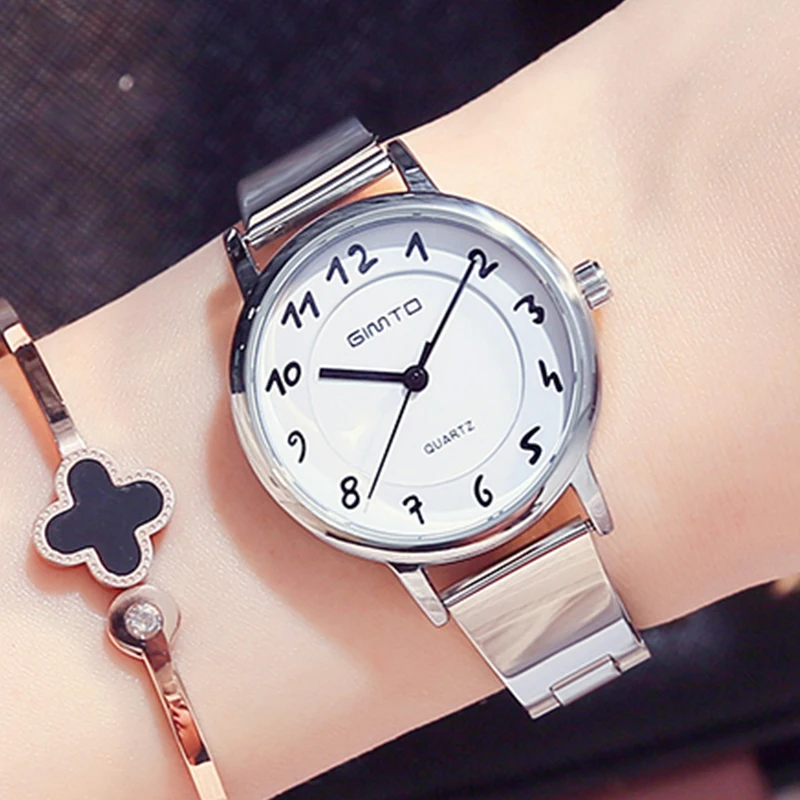 

Ladies Fashion Simple Watches Women Casual Steel Quartz Wrist Watch Women Clock Female Watch Relogio Feminino Montre Femme