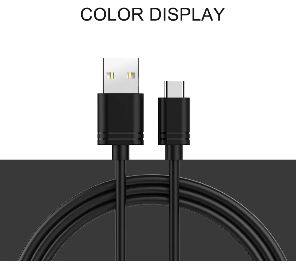 !ACCEZZ USB Cable Type C Charging Cable For Xiaomi 5 6 Samsung Gaxaly S8 S9 Plus Charger Cord For Oneplus 6 5 Fast Charge Cables (11)