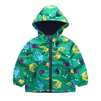 

Raincoat Suit Cute Dinosaur Children Coat Kids Jacket Boys Outerwear Coats Active Boy Windbreaker Girls Baby Clothes Clothing