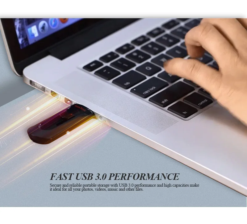 SanDisk 100% Original Genuine USB 3.0 USB Flash Drive 16GB 32GB 64GB 128GB 256GB Pen Drive Memory Stick 10 years warranty