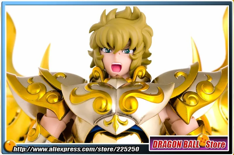 Японии аниме "Saint Seiya" оригинальные Bandai Tamashii Наций Санкт Ткань Миф EX Soul золота фигурку- лев aiolia Бог Ткань