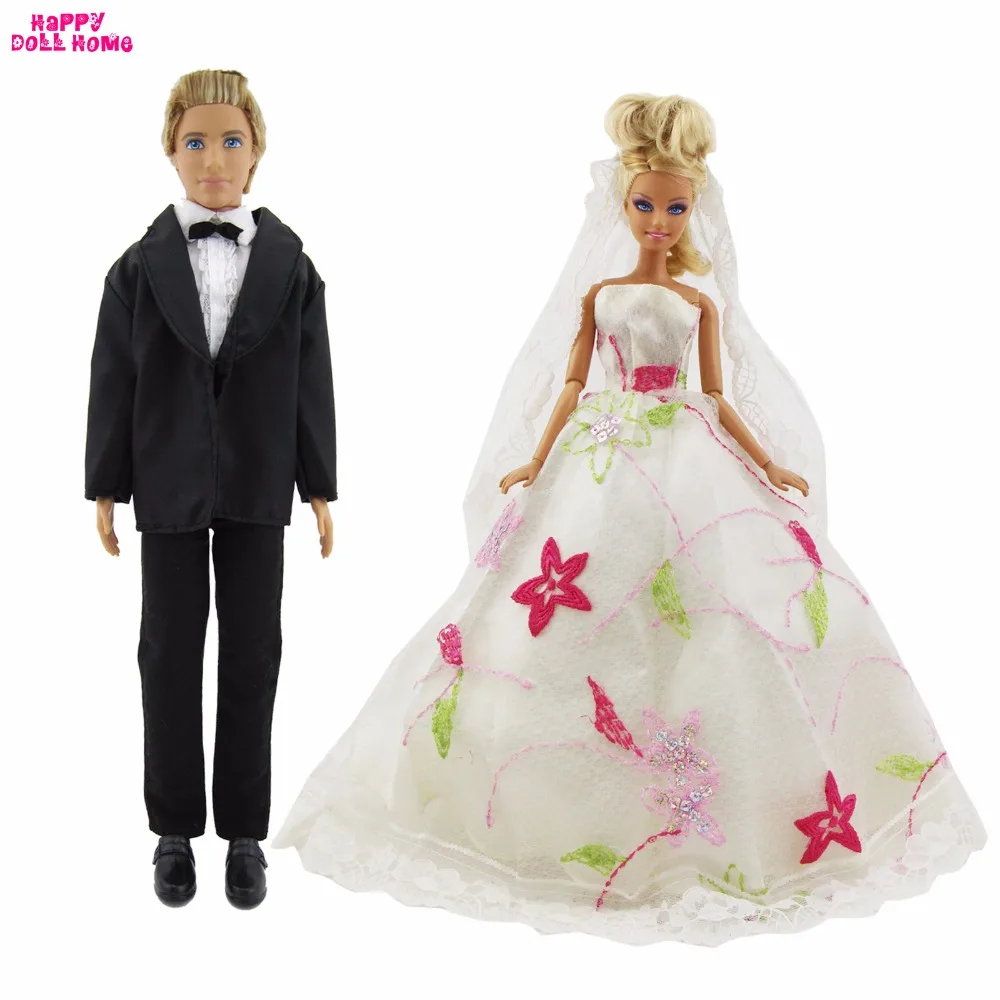 barbie doll marriage set