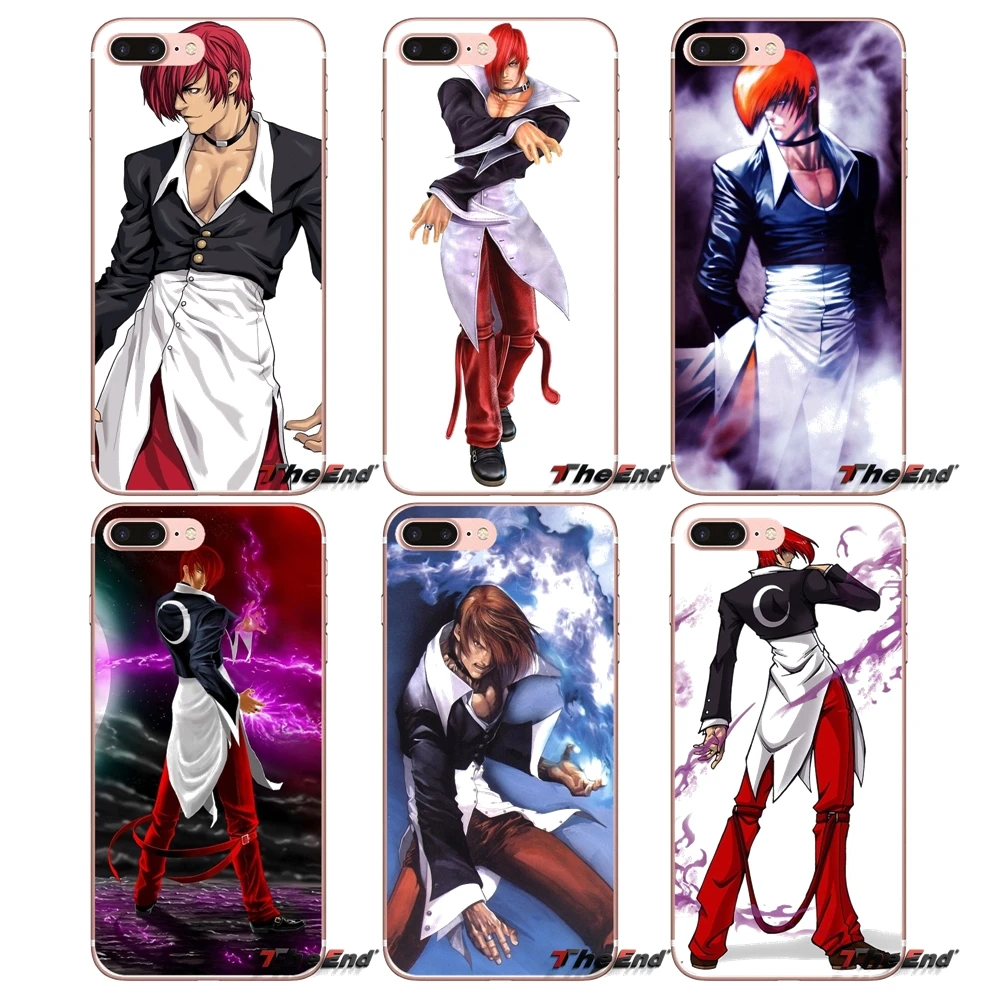 Мягкий чехол King Of Fighters Iori Yagami для Samsung Galaxy S9 Plus Note 8 One oneplus 5T Meizu M5s LG V30 HTC