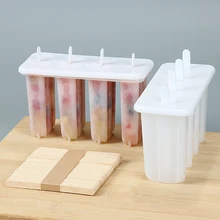 PP Материал Старый Popsicle домашнее мороженое плесень нетоксичный Лето бытовой палочка от мороженого плесень льда Бар Плесень термостабильность крышка