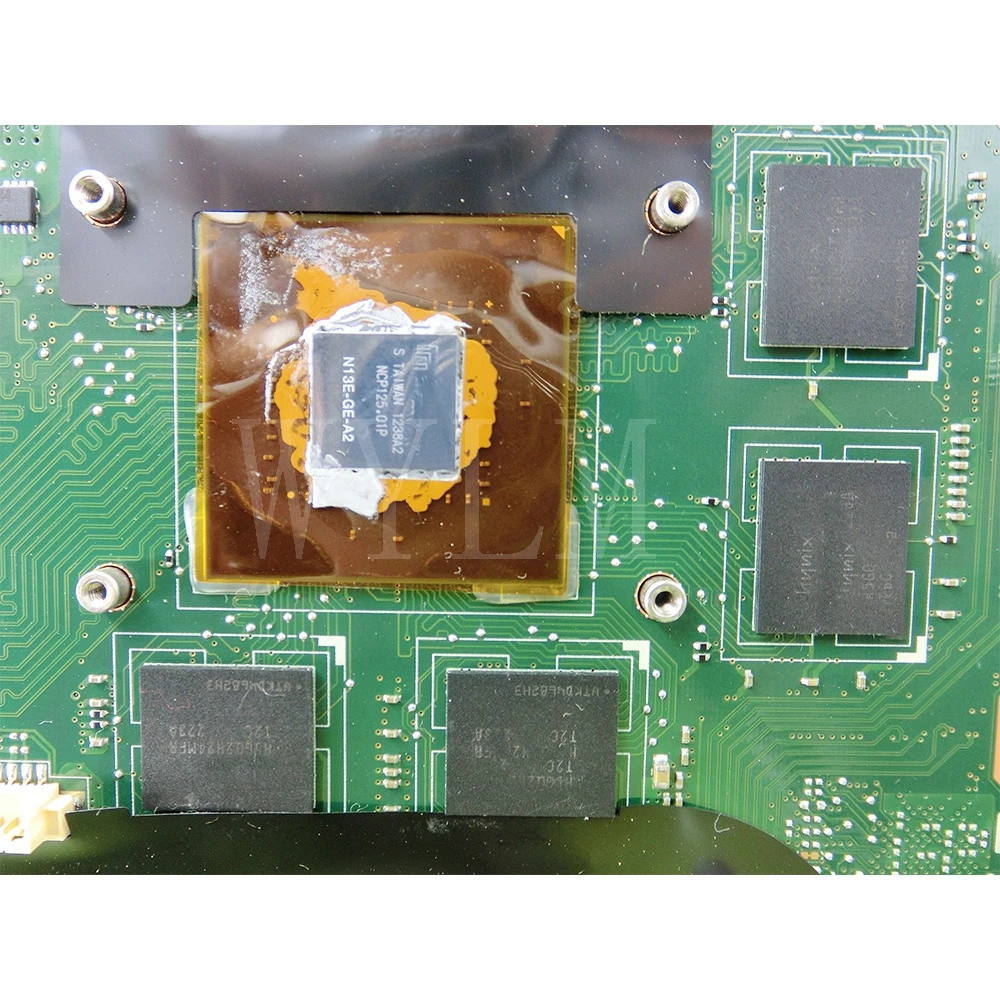 G55VW 4 слота памяти GT660M 2 Гб N13E-GE-A2 материнская плата для ASUS G55V G55VW материнская плата для ноутбука DDR3 60-NB7MB1000-F02 полностью протестирована