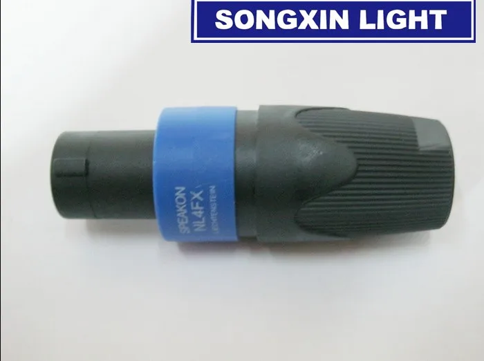 10 шт. XIASONGXIN LIGHT NEUTRIK новый тип NL4FX Speaker on 4 Pole Plug Male коннекторы для аудио
