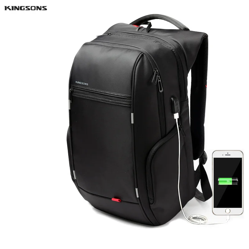 Kingsons Brand Notebook font b Backpack b font 15 6 Inch Waterproof Laptop font b Backpack