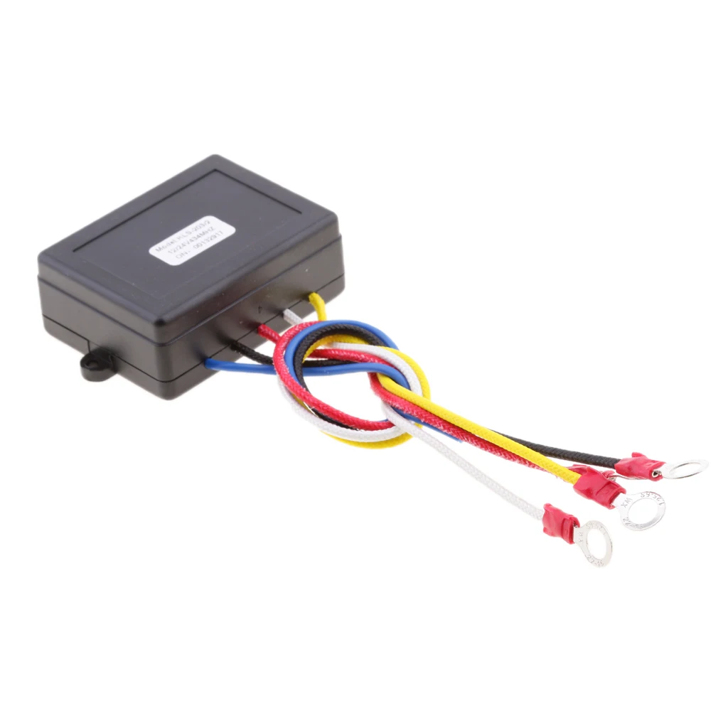 1 Set Car ATV SUV Wireless Winch Remote Control Kit Dual Switch 30m Power In/Out Control From 55*40*25mm