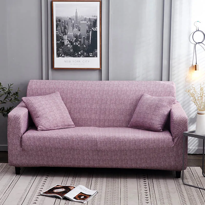 Эластичный протектор мебели спандекс полиэстерное покрытие для дивана все включено диван в гостиной Чехлы анти-грязные простые чехлы - Цвет: 2