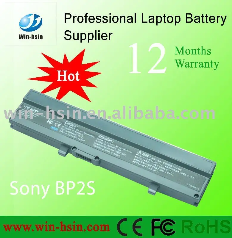 Laptop Battery for Sony BP2S PCG SR serieslaptop battery modellaptop