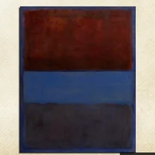 Классическая картина маслом Mark Rothko Still life рисование искусство