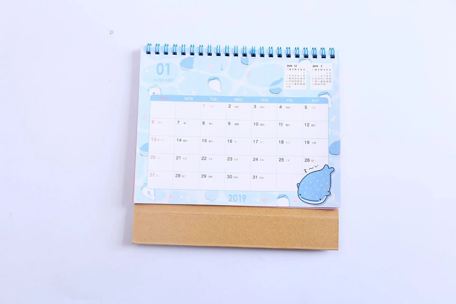 Милый мультфильм Sumikko Gurashi КИТ стоял Рабочий стол календарь Настольный To Do List ежедневнику японский канцелярские