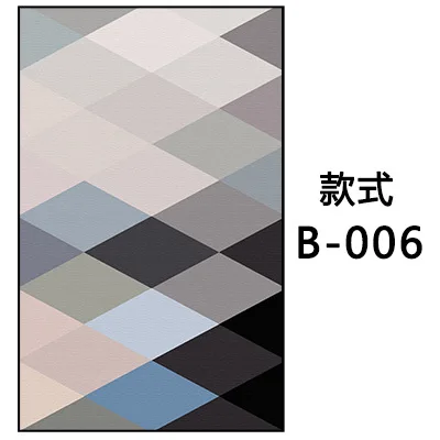 Скандинавский Ретро стиль ковер геометрический абстрактный полосатый треугольные коврики гостиная/спальня журнальный столик Противоскользящий коврик/коврики - Цвет: B-006