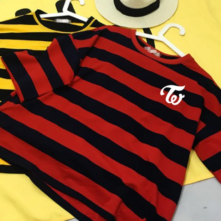 TWICE Striped T-Shirts
