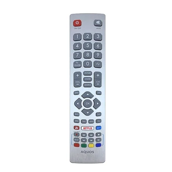 

Remote Control for Sharp Aquos HD Smart Led TV H1901091551 LC-24DHG6001KW LC-24DHG6001K LC-24DHG6001KR With YouTube Netflix Key