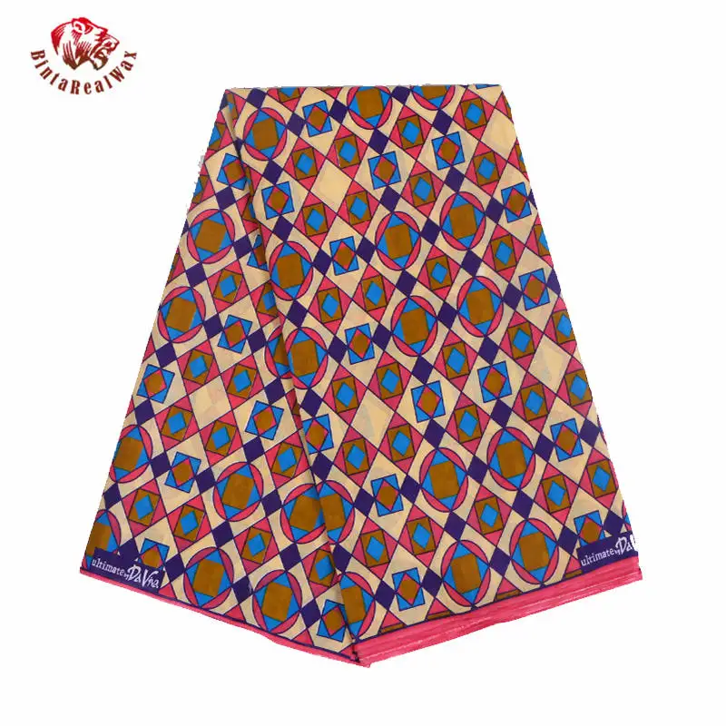 

African Print Fabric new Wax Hollandais Cotton Cheap-Fabrics for Dress Tissu Ankara Fabric African Wax Print Fabric PL484