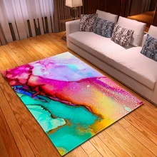 Скандинавский стиль 3D Граффити Шаблон ковер большой размер гостиная спальня чай Настольный коврик и ковер прямоугольной формы против скольжения напольный коврик