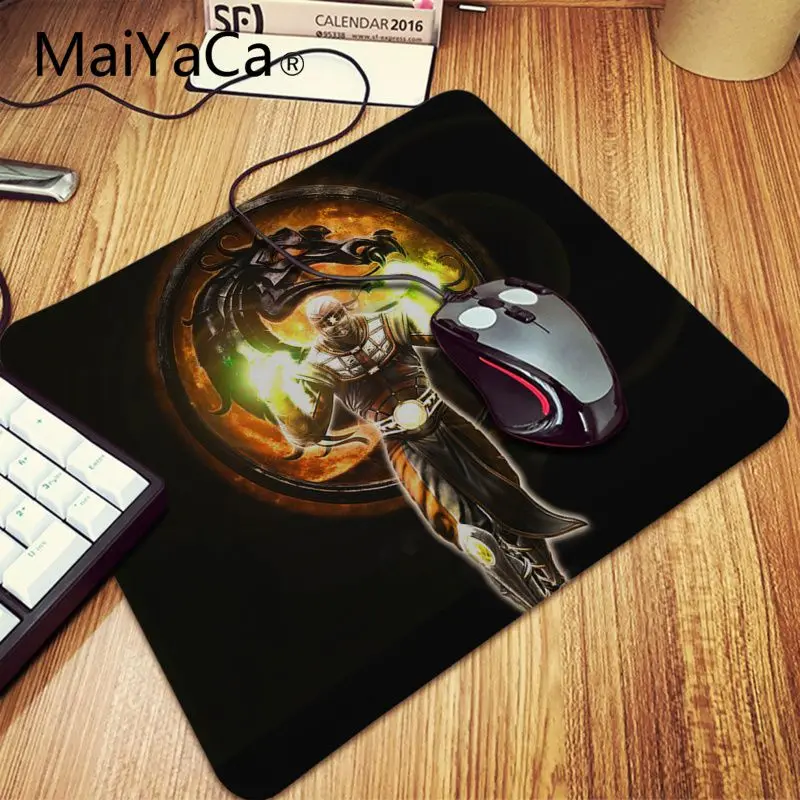 Maiyaca модные mortal kombat Игровые мыши для ноутбука коврик игровой мышки с аниме