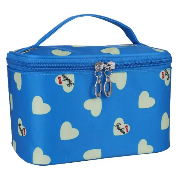 

Vanity Case Travel Toiletry Bag Love Zipper Large Capacity Travel Make Up Bag Maletin Maquillaje Profesional