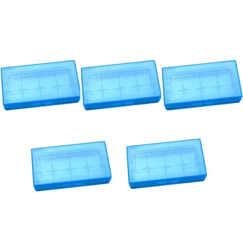 

HL 2017 high quality 5PCS CR123A 18650 16340 plastic hard Battery Case Box Holder Storage JAN17 #4