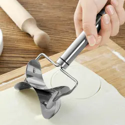 Rolling тесто резак Cookie круги формы для пирожных ручка Rolling Slicer лапши чайник оборудование для выпечки инструменты кухня гаджеты