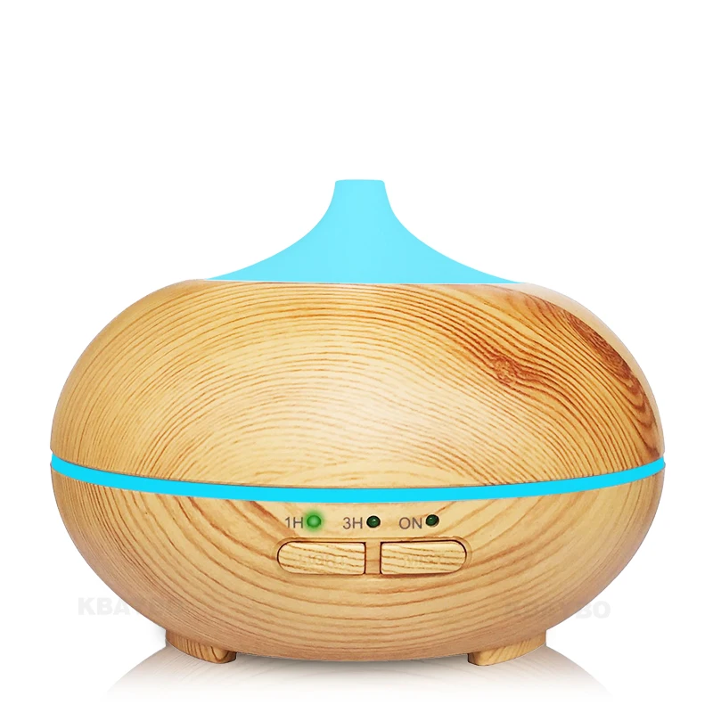 

150ML150ml Ultrasonic Humidifier Cool Mist Aroma Diffuser Aromatherapy Wood Essential Oil Diffuser LED lights for Office Home
