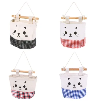 

Wall Door Closet Hanging Storage Bag Organizer Wall Mount/Over The Door Magazine Storage Pockets