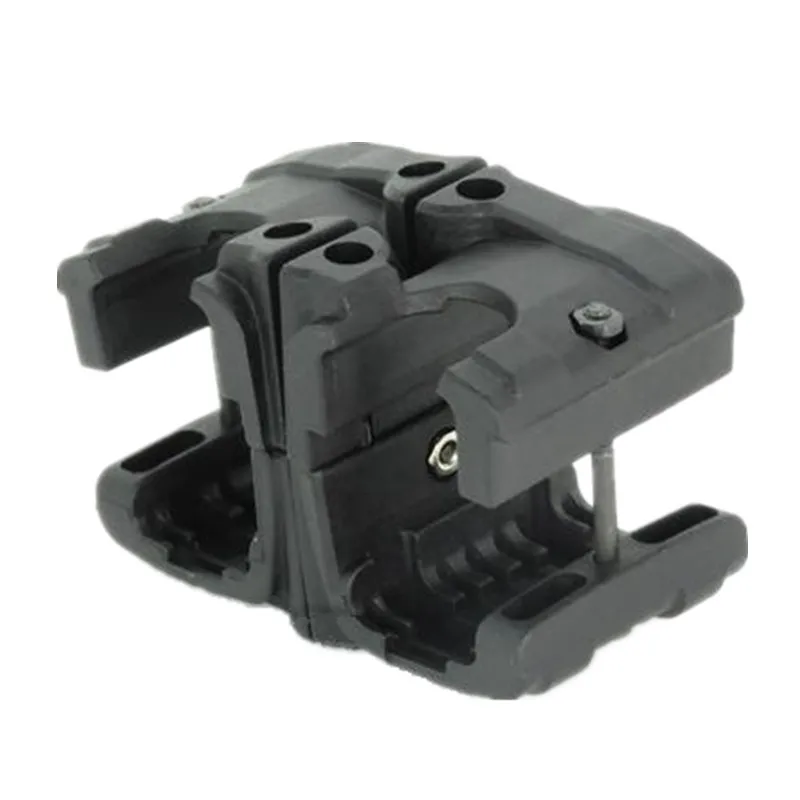 Tactical magazine pouch bag parts MP7 Double clip black DE5