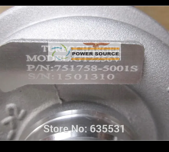 GT2256V 751758 751758-5001S Turbo Turbocharger For IVECO Daily Renault Mascott 2.8L 2000- 8140.43K.4000 2.8L 146HP (1)