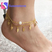 Новинка года; женские сандалии ручной работы с перекрестными/двойными сердечками; пляжные сандалии в стиле бохо; ювелирные изделия с кисточками на лодыжке и цепочке;